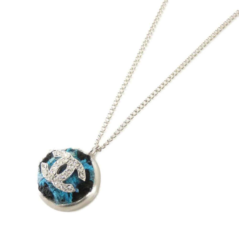 CHANEL Blue Necklace - Picture 1 of 5